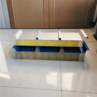 material de isolação da construção do painel de sanduíche das lãs de vidro 64kg/m3