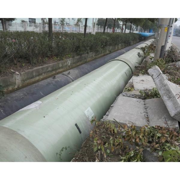 Civil Engineering Large Fiberglass Tubes Sewer Pipe For Sewage Drainage