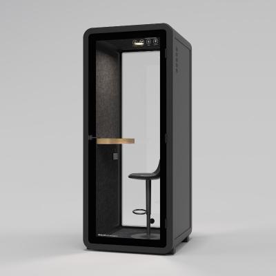 Movable Modular Soundproof Call Booth Soundproof Booth Office With Air Ventilation System