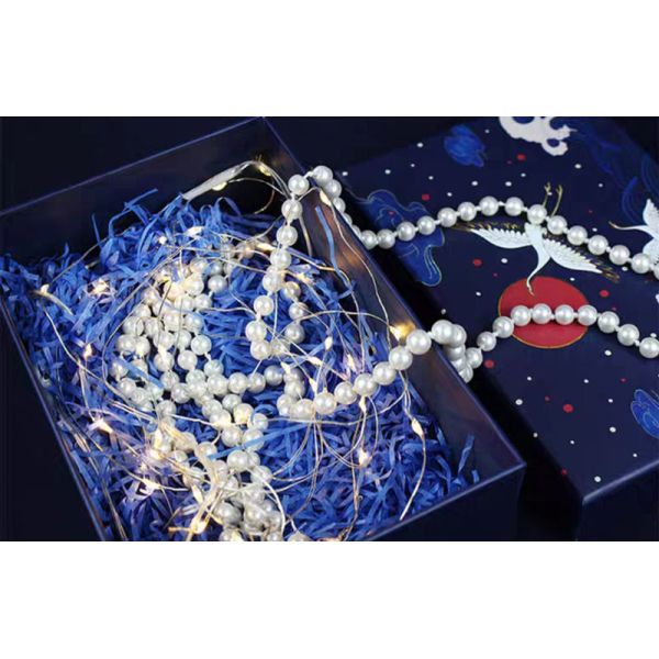 Luxury Design Blue Carton Corrugated Gift Box Garment Clothing Packaging Box