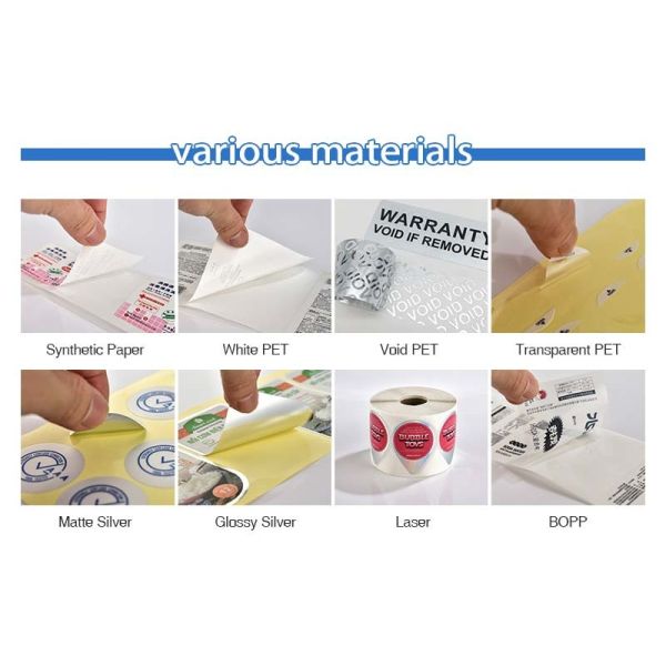 Die Cut Floor PVC Label Sticker Keep Safe Social Distancing Warning