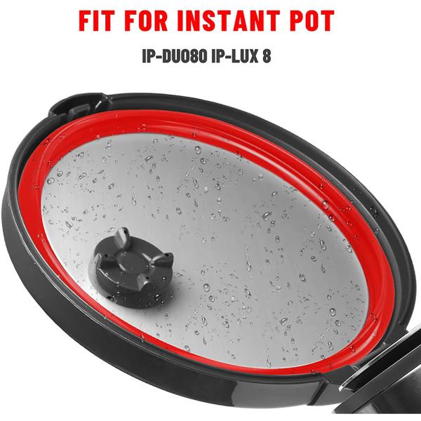 Anel de vedação de jato de borracha de silicone para fogão a pressão elétrico 3L/4L/5L/6L Branco