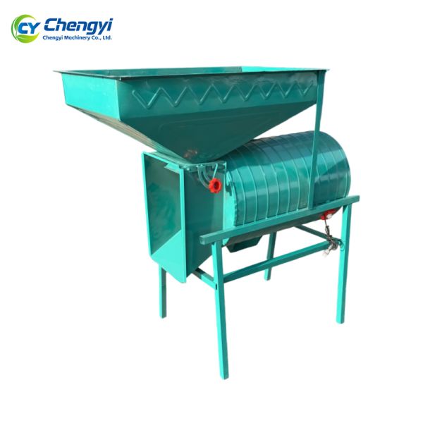 Metal Grain Winnowing Machine Durable Grain Air Cleaner Separator For Farm