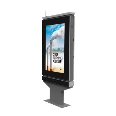 Kiosque imperméable de publicité extérieure, affichage futé de Signage d'affichage à cristaux liquides Digital