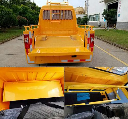 Multifunctional 4×2 Truck Diesel 8 Seats 4 Wheel Drive 2 Ton Truck