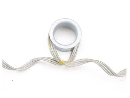 Aluminum Clad Preformed Guy Grips O Rings For ADSS/OPGW