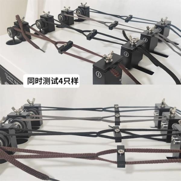 DIN 4843 SATRA TM154 Shoe Laces Abrasion Tester Shoe Laces Wear Resistance Testing Machine Textile Testing Machine