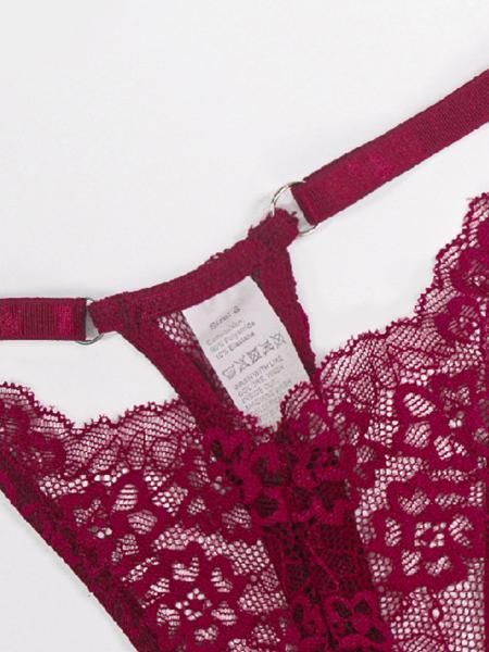 Do roupa interior sexy da cuecas da corda da cuecas da correia de G tanga sexy do laço de Slutty ajustável