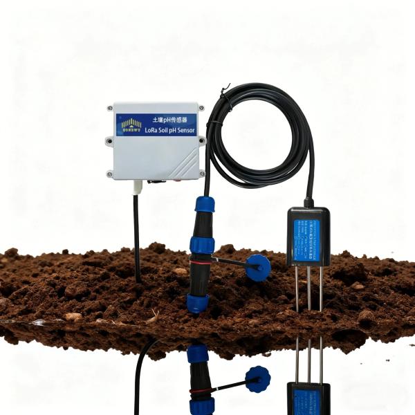 Wireless LoRaWAN Soil PH Analyzer Designed for Precision Agriculture Forestry and Environmental Monitoring Applications
