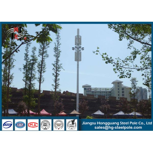 Hot Dip Galvanization Telecommunication Towers With Height 3 To 60 Meters