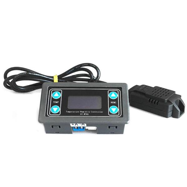 XY-WTH1 DC 6-30V Digital display Constant Temperature humidity Controller Dual Output thermostat With Sensor For AC 220V