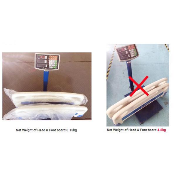 Economic Mattress Base Board ECC Manual Patient Bed 2 Positions Cranks
