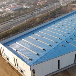 Edificações de Aço PEB de Grande Vão com Colunas e Vigas em Perfil H