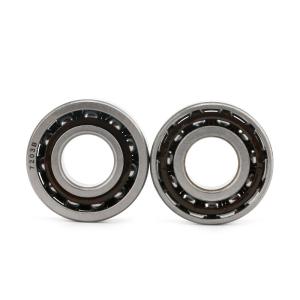 Electric Motors Double Angular Contact Ball Bearing 40mm Chrome Steel