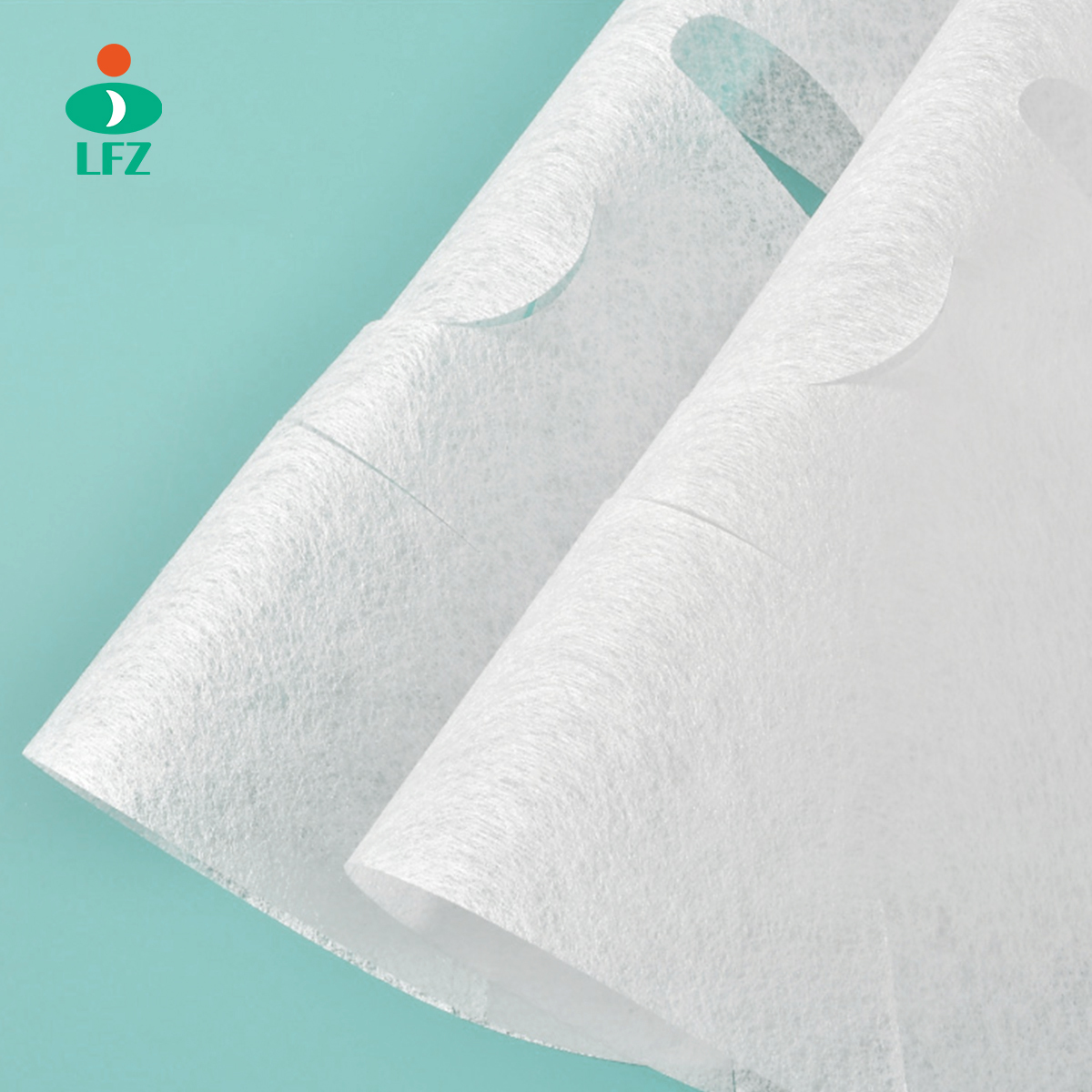 Lyocell DIY White Color Organic Dry Facial Mask Sheet Material Made of Lyocell Fiber for Skin Care and Whitening