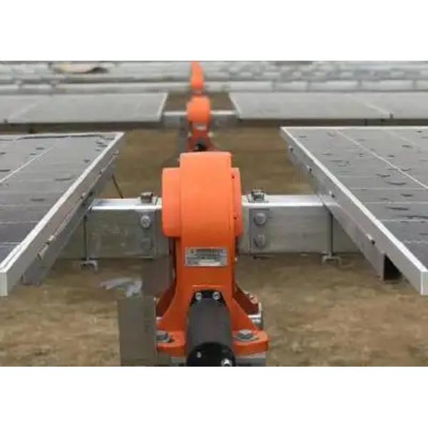 отслежыватель одиночной оси 5kw солнечный сразил систему слежения оси привода 1 солнечную