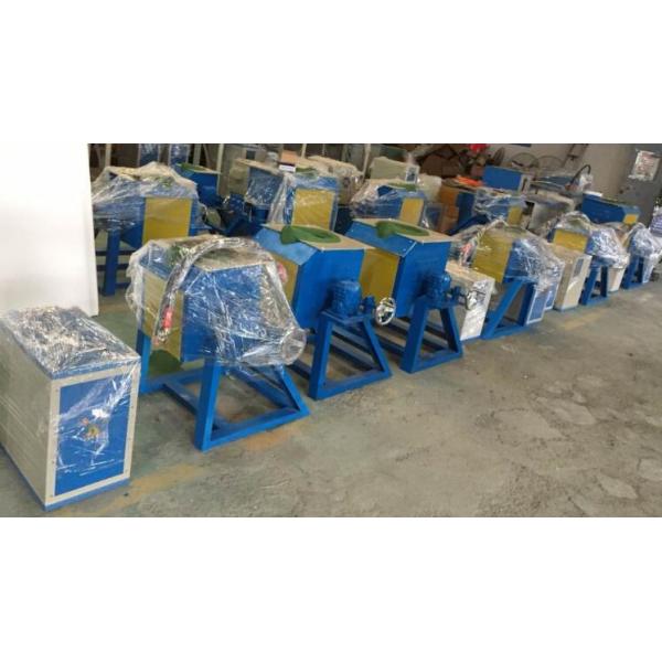 Печь 35kw 30kg электрической индукции средней частоты золота плавя