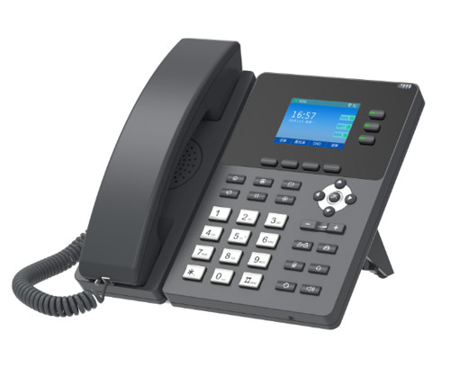 IP phone with 3 SIP accounts, wifi function, color screen