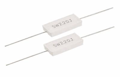 Branco pequeno 2 ohms resistor Cemen de 10 watts para divisores de tensão