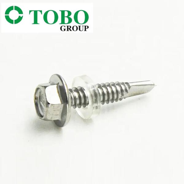 Din 6926 Din6921 Din6923 M12 M10 M9 M8 M6 M4 M3 Stainless Steel 29x19 Hex Flange Head Self Drilling Screw S
