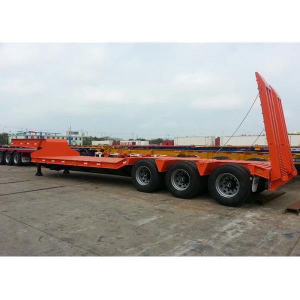 70-тонный фиксированный полуприцеп с низкой ложкой на гусиной шее, 3-осевой тяже