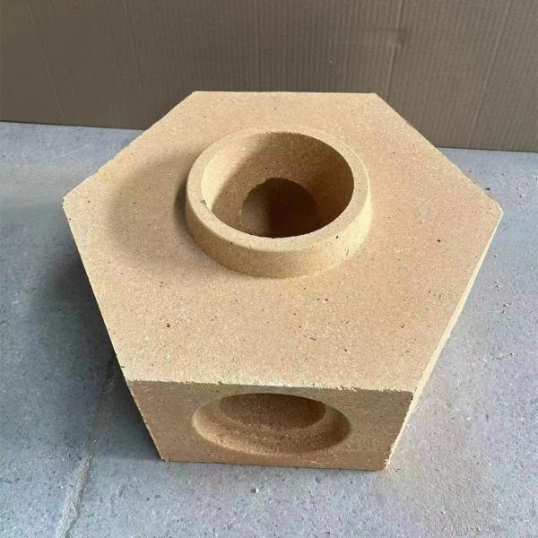 Thermal Shock Resistance High Alumina Runner Holloware Casting Bricks for Foundry Steel