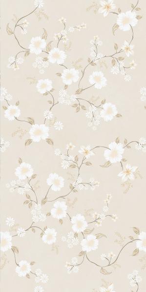 Élégance de la chanson Chrysanthème Élégance de la porcelaine vitrée de verre de sol de céramique vitrée en gros épaisseur 9 mm