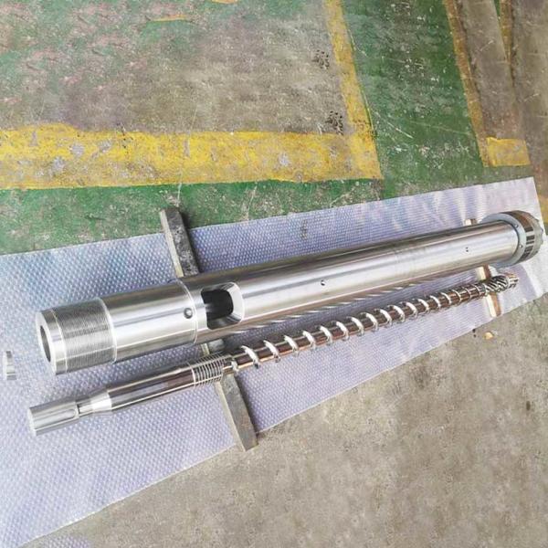 Customized Injection Screw Barrel Set for Injection Molding Machine  gas vacuum precision products powder alloy cast film machine Injection Screw and Barrel