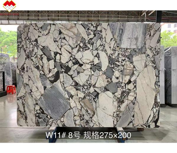 Polished Door Border Design Wall Marbl Elephant White Marble Slab with 20mm Thickness
