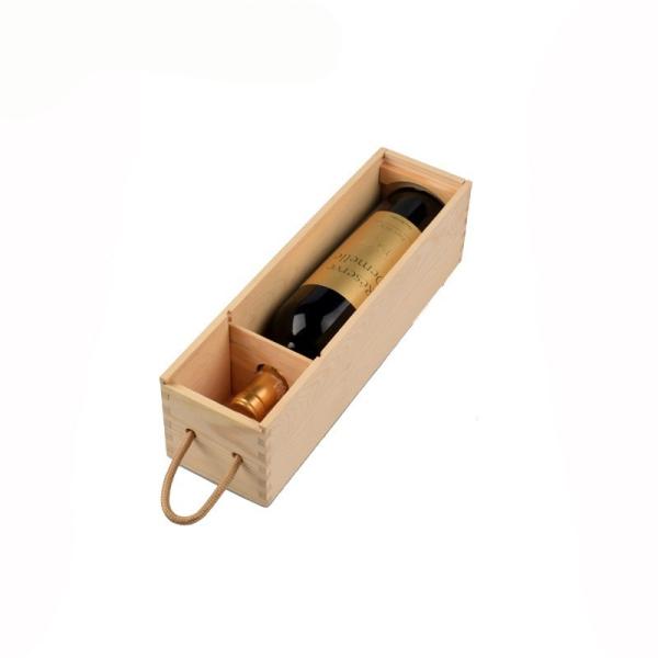 Créatif bricolage de sublimation blancs de transfert de chaleur d'impression de bois de sublimation boîte à vin