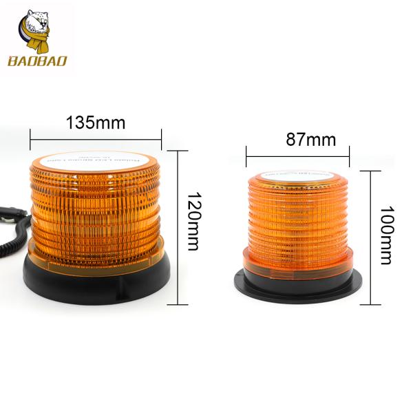 Red Blue White Yellow Flash 12V Truck LED Work Light Spotlight