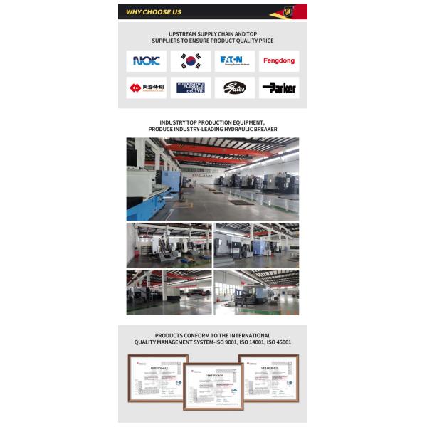 Молот на 200-230 баров 4300 кг экскаватор Джек Молот