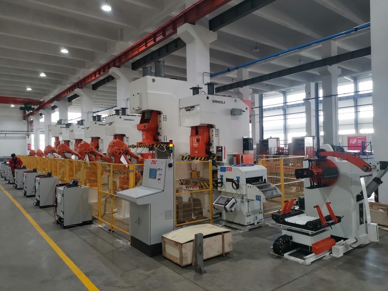 High precision Robotic Stamping Line For Appliance Manufacturing
