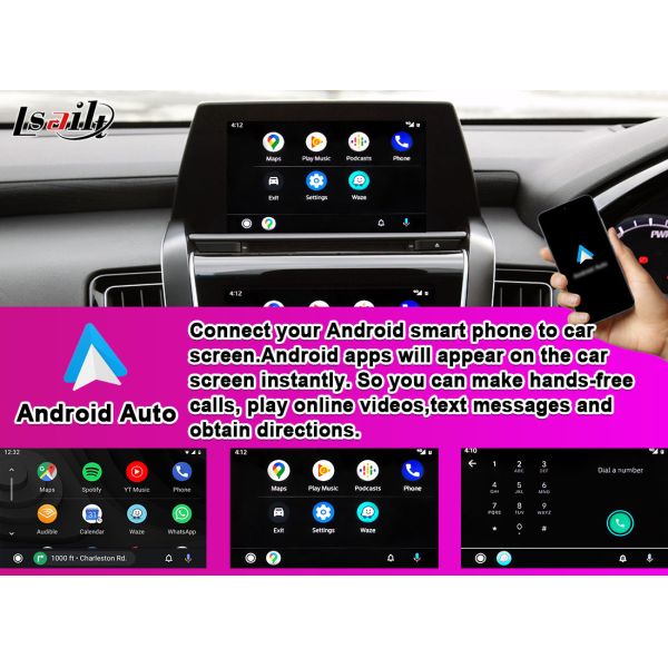 Lsailt Apple CarPlay Android Auto Module for Crown S220 GSW224 2018-2022 Integration Mobile Phone Mirroring, Reverse Camera