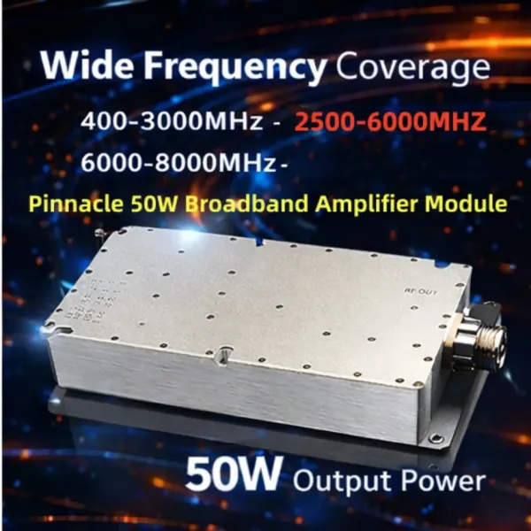 400-3000MHZ Broadband Wide Band 50W RF Power Amplifier Module