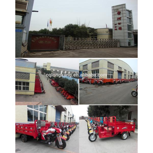 Motorized Cargo Trike Three Wheel Cargo Motorcycle Tricycle With Cargo Box 150ZH-H