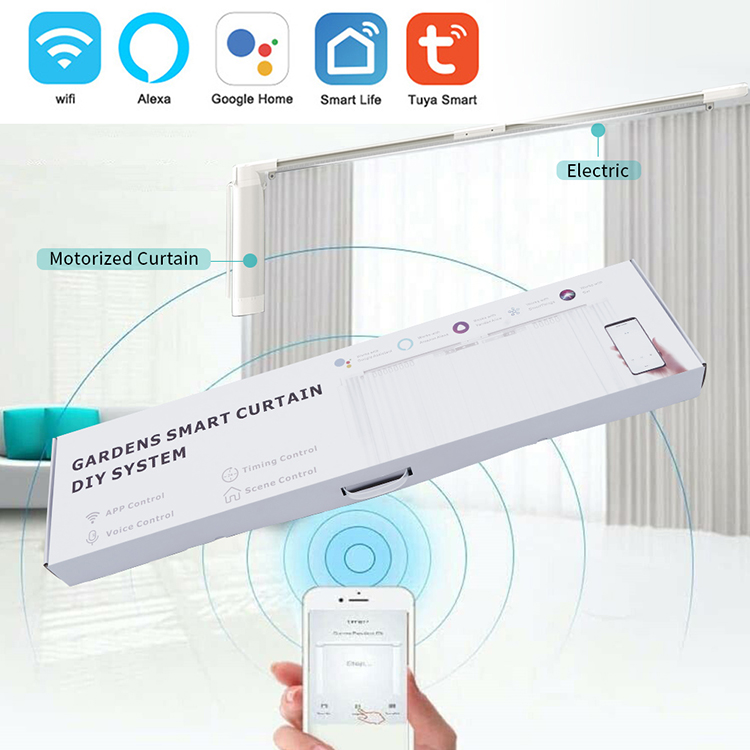 CE DIY моторизовал систему занавеса следа IFTTT занавеса электрическую в доме