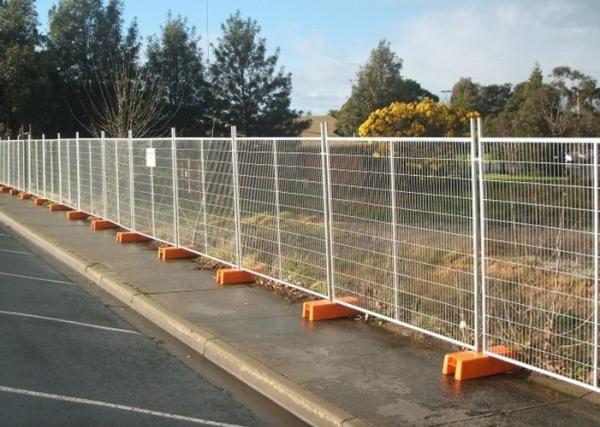 Welded Temporary Mesh Fencing , Electro Galvanized Security Fence Panels