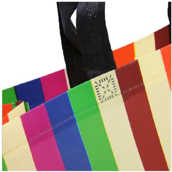 Sacos de compras amigáveis reciclados não tecidos da terra do polipropileno sacos reusáveis