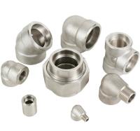 Garnitures forgées soudées bout à bout d'acier inoxydable de la norme ANSI B16.11 pour le tuyau