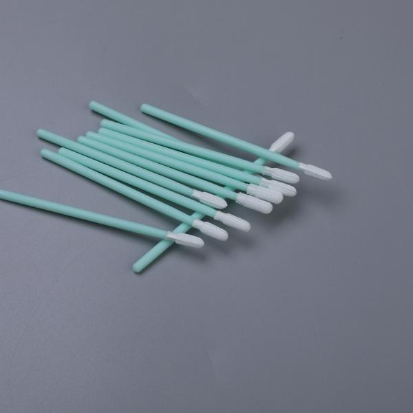 TX743 Small Round Head Polyester Swabs | Non-Woven, Lint-Free, 70mm (500pcs)