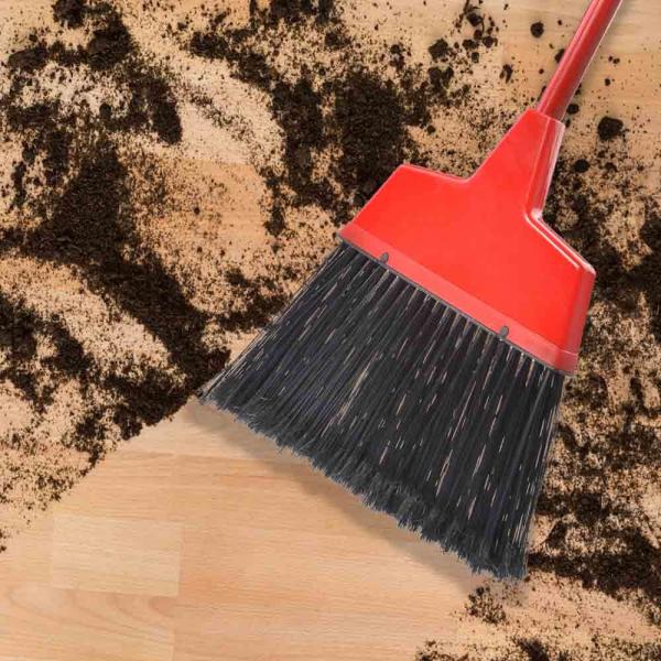 13 Dust Push Broom Large Precision Angle Broom Metal Handle