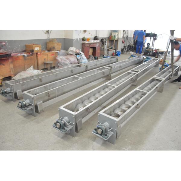 Stainless Steel or Carbon Steel Inclined Screw Conveyor for Conveying Materials