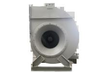 Ventilateur centrifuge à large débit avec fonctionnement pour l'air pur et le transport de matériaux