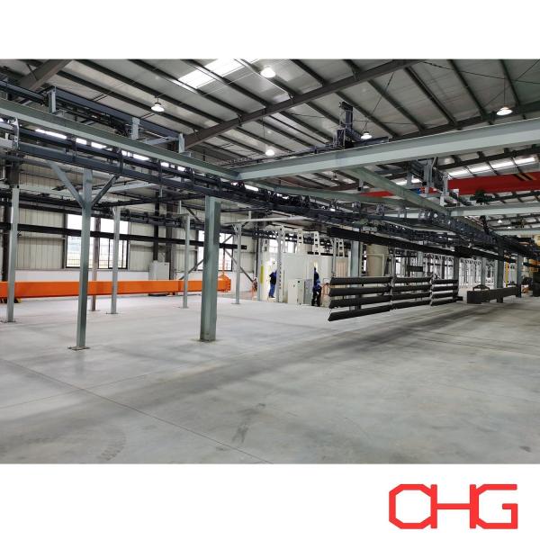 Automatic Powder Coating Line for Customized Metal Substrates Spray Painting System