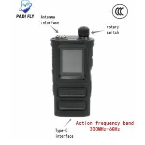 Handheld 300MHz-6GHz Band Radar Signal Detector with GPS and Plug-in Battery Replacement High Powered  Jammer