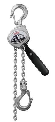 Heavy Duty Alloy Steel Chain Hoist with 41 Inch Lever Length and Enhanced Durability