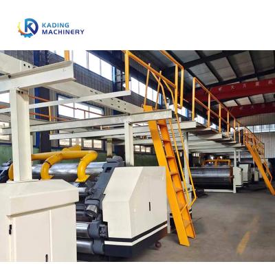 Computerized Paper Sheets Corrugated Carton Machine With Preheating Cylinder