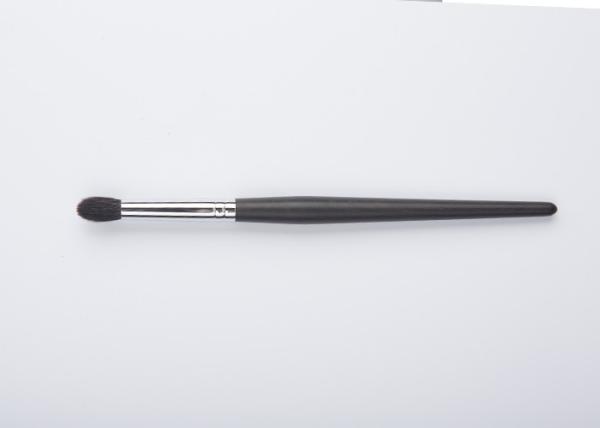 Escova cinzenta luxuosa do vinco do lápis da composição do cabelo do esquilo com punho do ébano