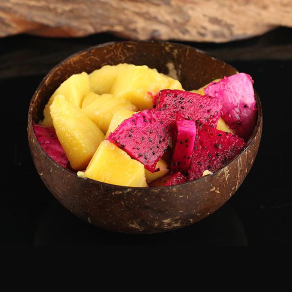 Eco-Friendly Coconut Bowl and Spoon Set with Personalized Logo Durable Dinnerware Type